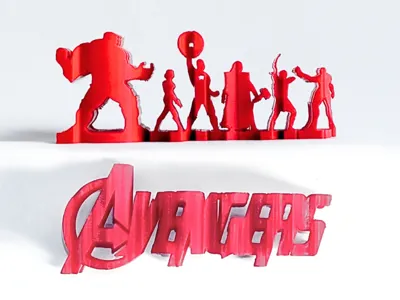 Avengers Dual Angle Sculpture V2