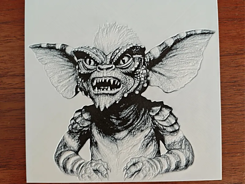 Striped "Gremlins" HueForge