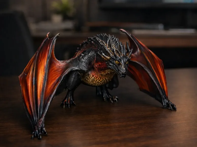 Obsidian Fire Dragon – Throne Era