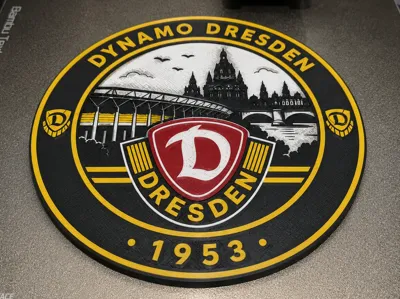 Dynamo Dresden Multi-color Coaster