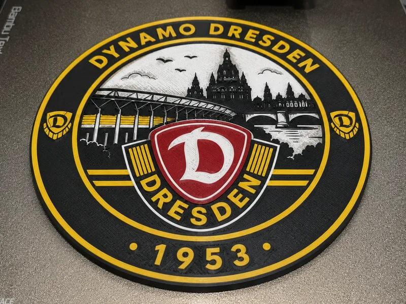Dynamo Dresden Bierdeckel Mehrfarbiger Untersetzer