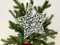 Étoile décorative à motif géométrique — photo 2