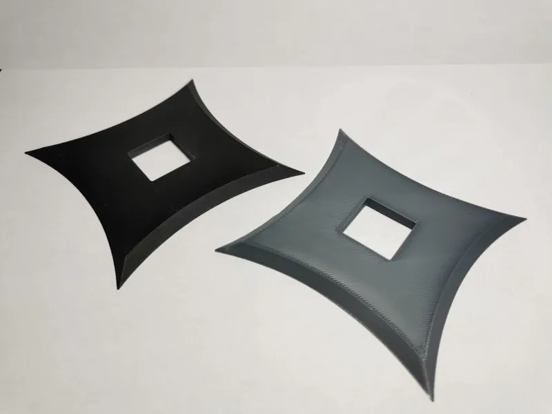 4 Point Diamond Ninja Star Shuriken Display Model