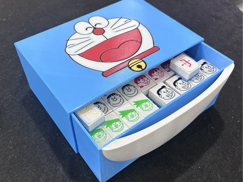 哆啦A梦主题麻将牌