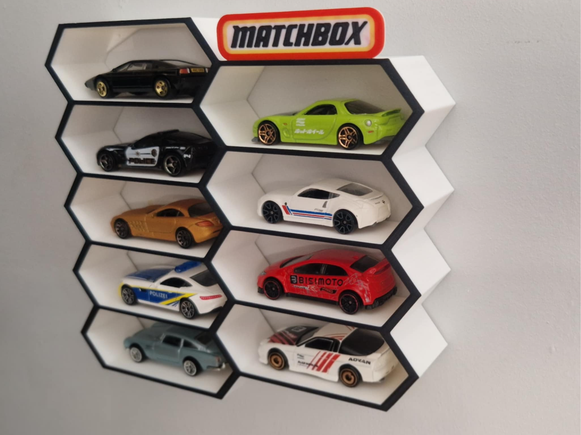 1/64 Model Car Wall Display (branded)