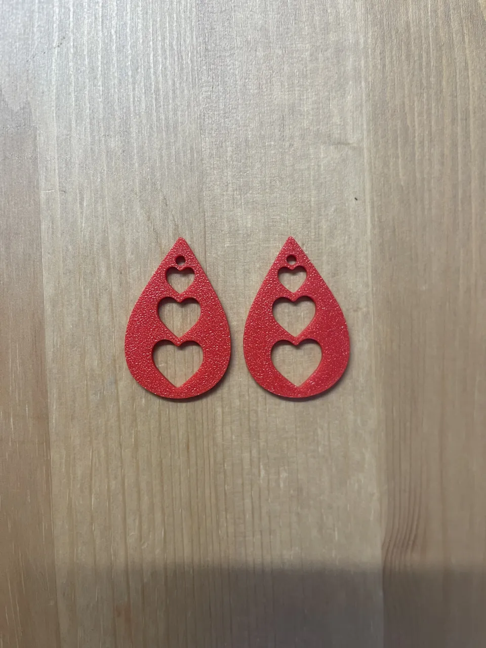 Heart Earrings view 2