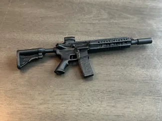 Realistic AR 15 Prop Model