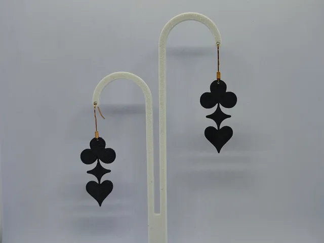 Aretes Trébol Noir