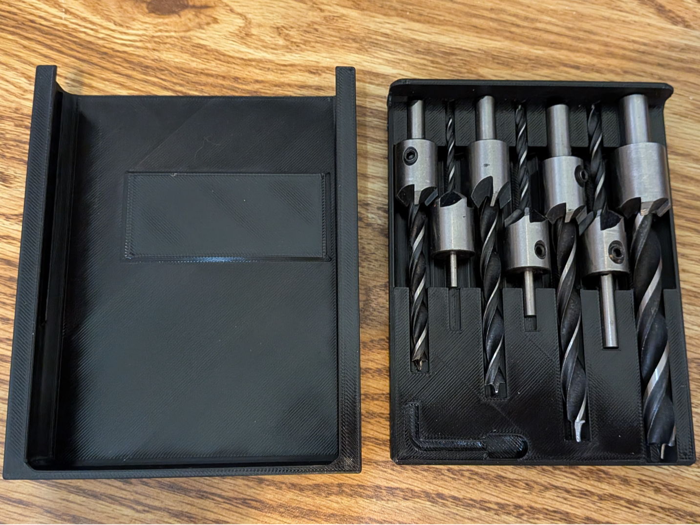 Case for Drill Bits with Countersinks v01