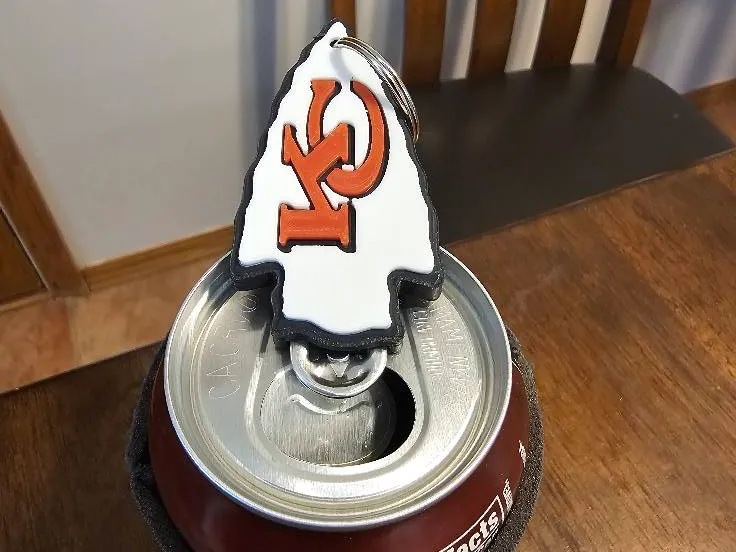 KC Chiefs Pop Top Opener 