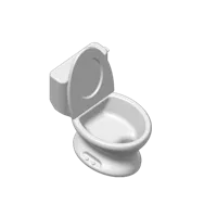 Toilettes miniatures — photo 3