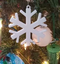 Flocon de neige décoratif de Noël — photo 2