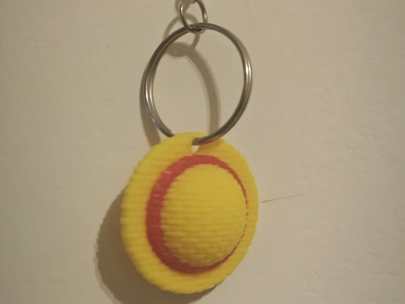 Luffy cappello di paglia (UNCINETTO/MAGLIA) 50min