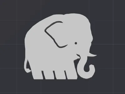Elephant Meeple