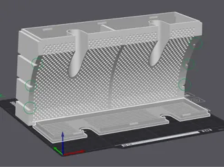 Creality Space Pi Plus Silica Storage NO SUPPORTS