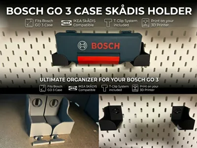 bosch go3 skadis case holder