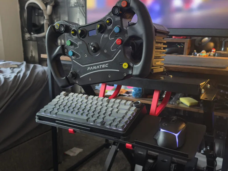 Sim Racing Keyboard & Mouse Tray GT Omega Pro 