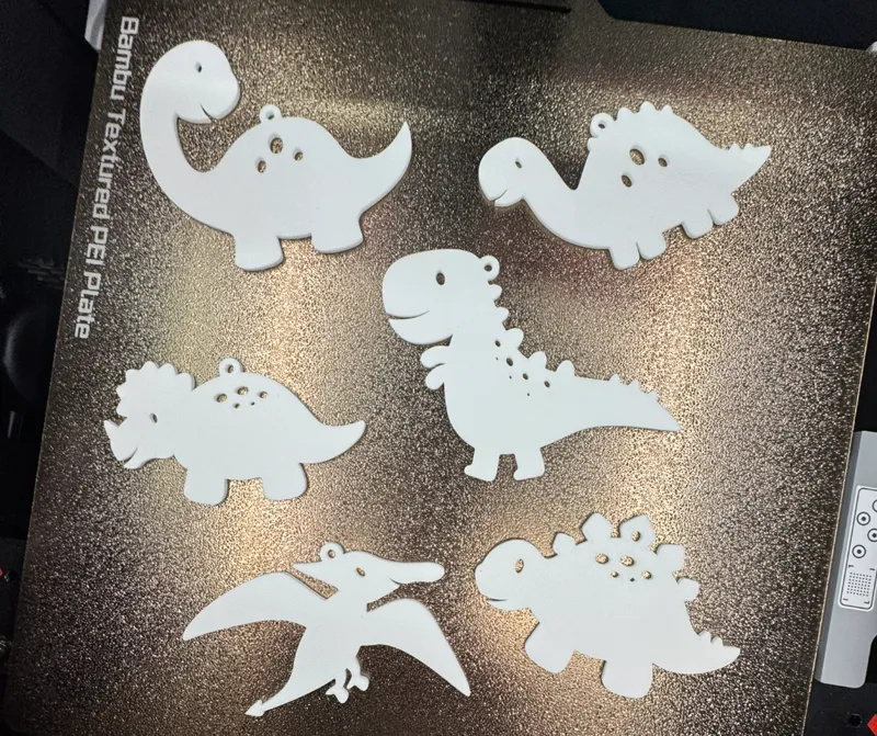 Baby Dinosaur Christmas Ornaments