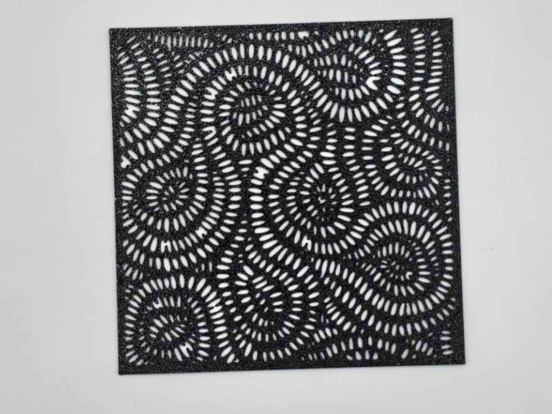 Spiral Mosaic Stencil