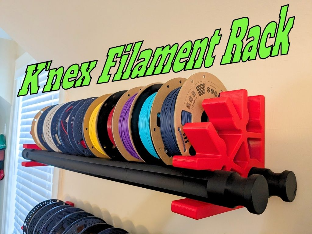 K'nex filament rack