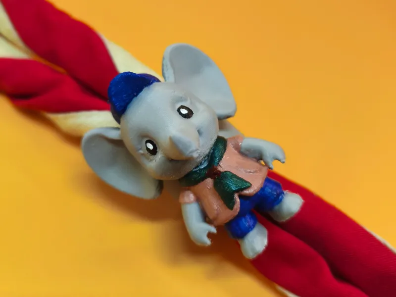 Scout Neckerchief Woggle – Hathi the Elephant