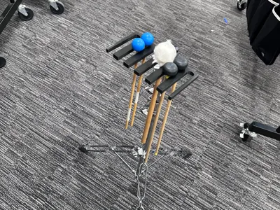 Percussion Mallet Cymbal Stand Holer