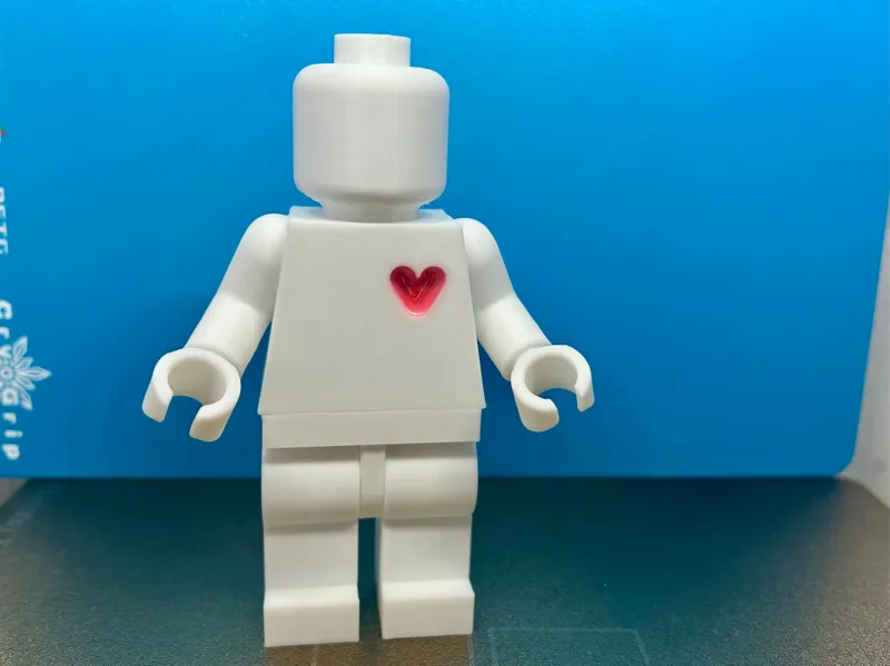 Big Harted Minifigure