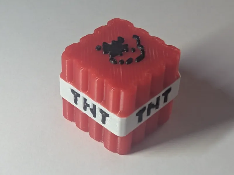 Minecraft TNT block AMS