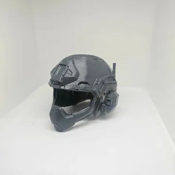 Pieza para disfraz o exhibición: Special ops helmet — vista de referencia 4