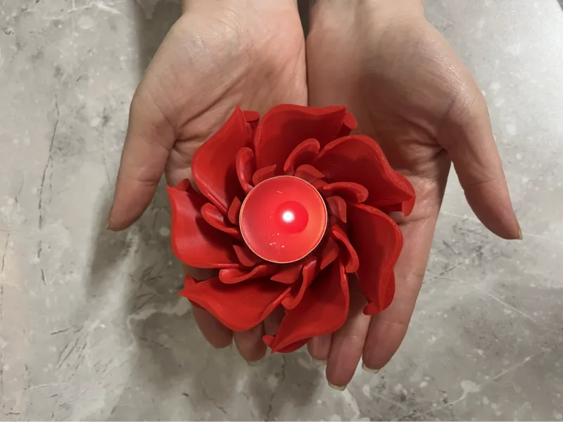 Rose Candle Holder