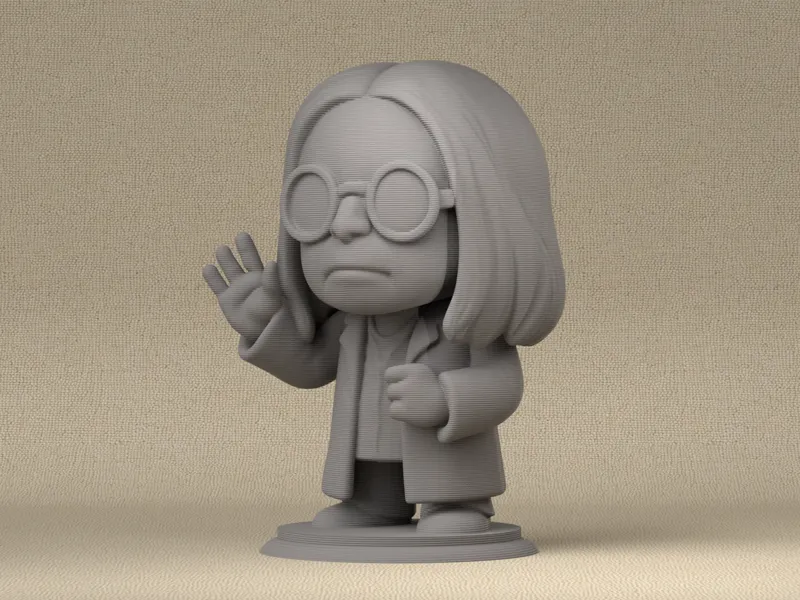 The Ozzy Osbourne Inspired Kawaii Figure RIP