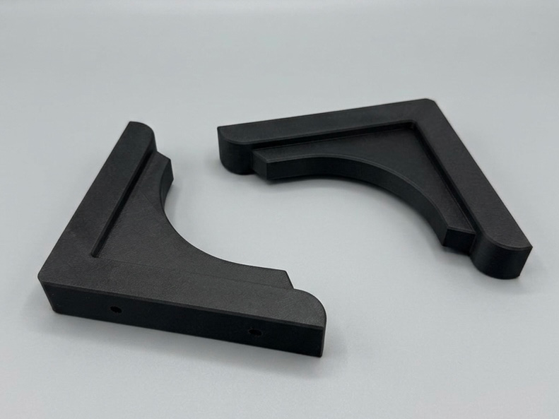 SHELVING BRACKET HIDDEN SCREWS WITH CLIP INSERT