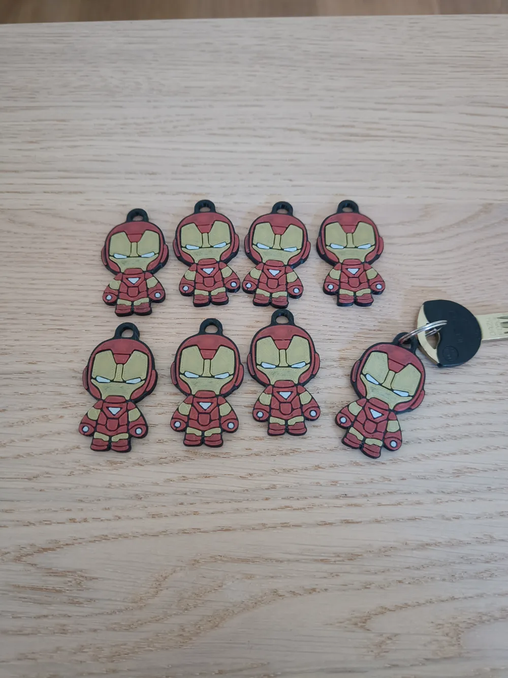 Ironman Keychain by Taprico - MakerWorld