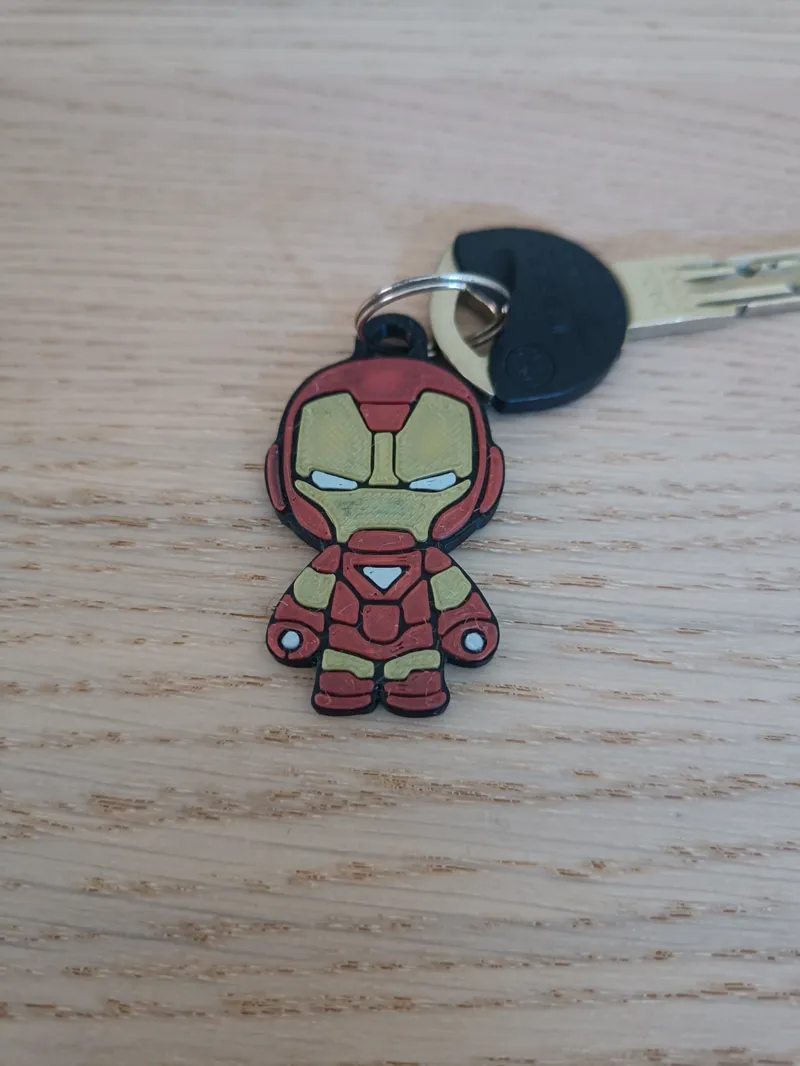 Ironman Keychain