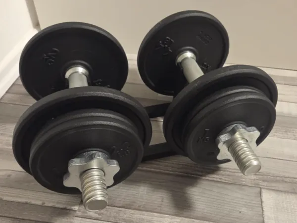 Support pour haltères Domyos (Decathlon)