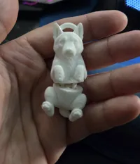 Clean - single color, pre-supported, 0.2mm layer