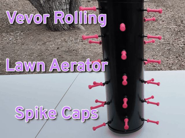 Spike Caps for Vevor Rolling Lawn Aerator