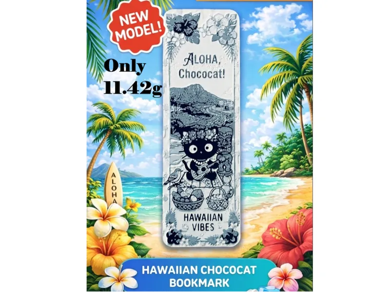 Hawaiian Chococat Bookmark