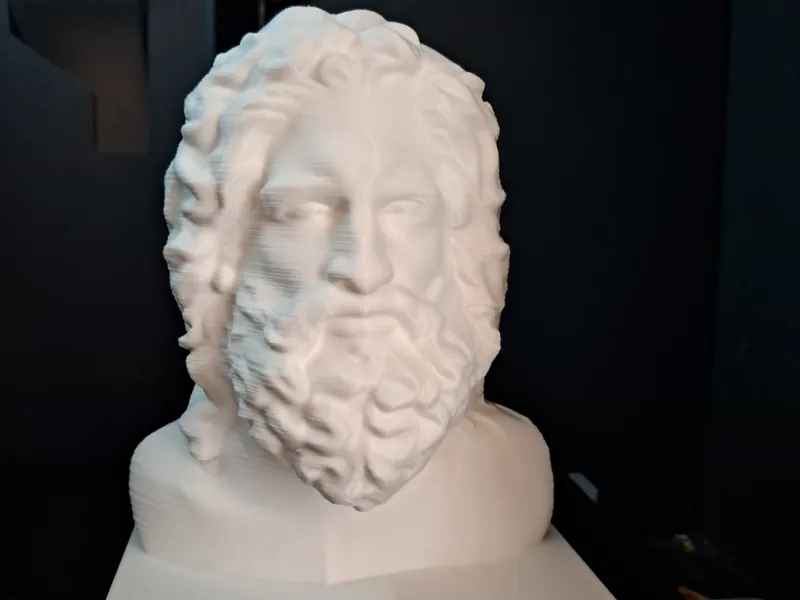 Zeus bust