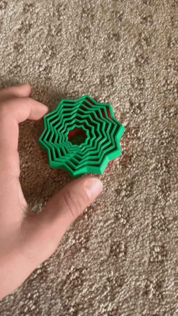 Tiny 10 point collapsing star