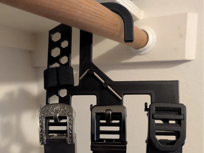 3-Belt Ratchet Click Belt Organizer & Tool Caddy