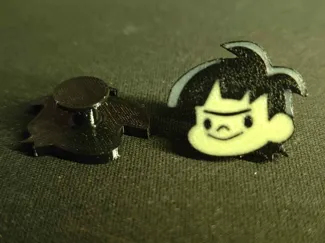 Rosa Croc Charm From Kid Cosmic Animation