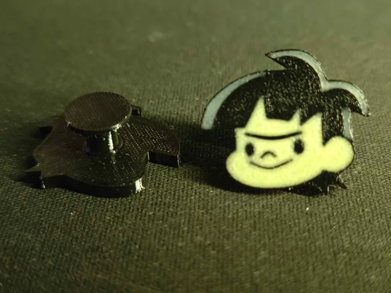 Rosa Croc Charm From Kid Cosmic Animation