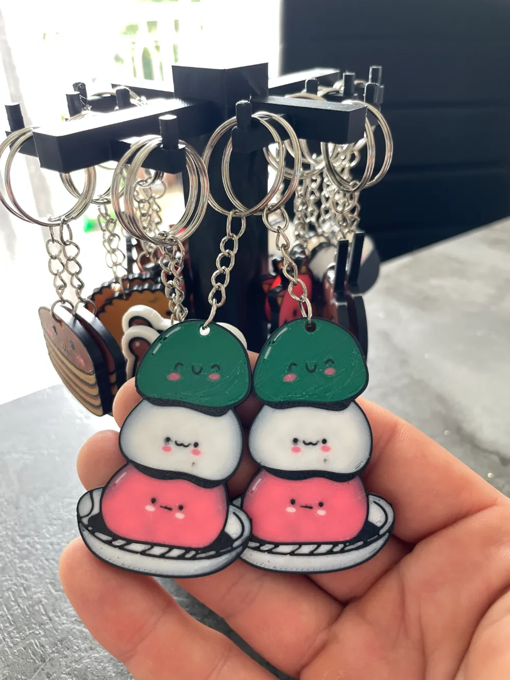 Japanese Food Keychains Japanese food keychain pack 2 - Free 3D Print Model - MakerWorld