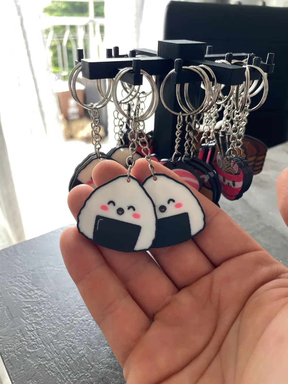 Japanese food keychain pack 2 - Free 3D Print Model - MakerWorld