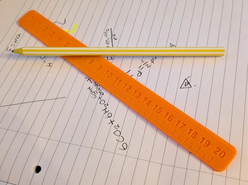 20 cm ruler