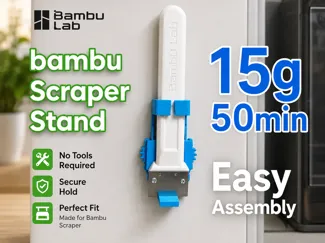 Bambu Scraper mechanical holder