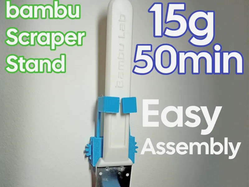 Bambu Scraper mechanical holder