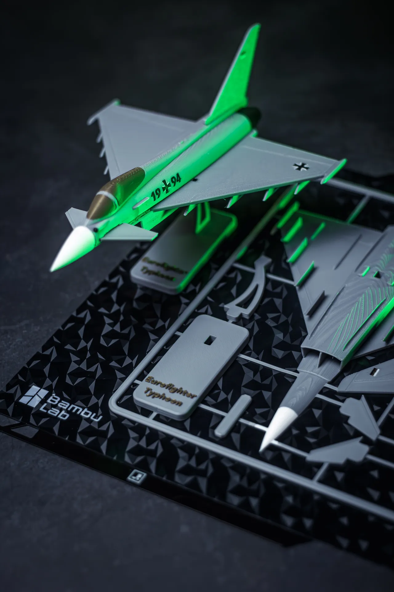 Eurofighter Typhoon Plane Kit Card view 3