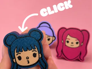 Zoey Fidget Clicker from Kpop Demon Hunters